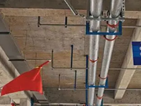 尚志管廊支架的安装方法